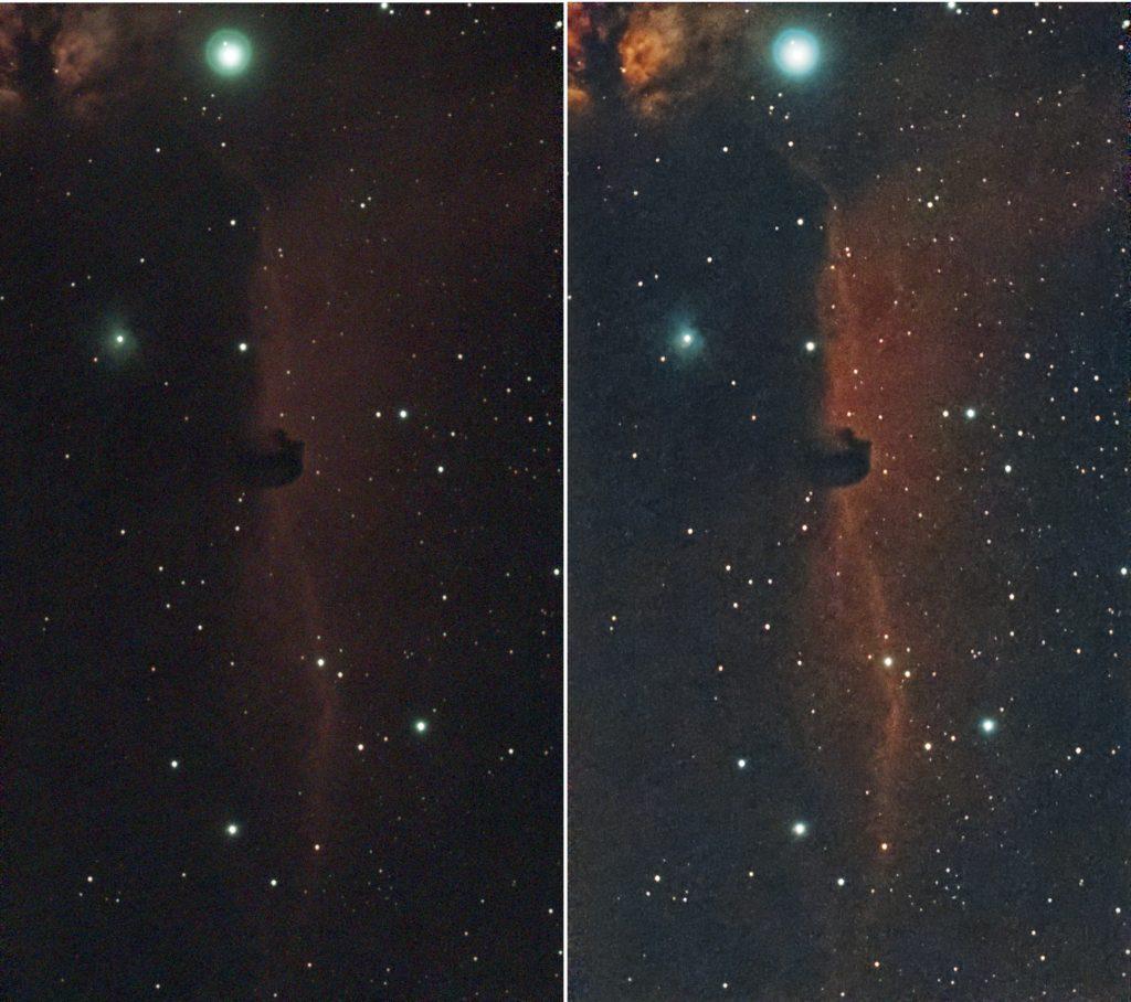 Horsehead Compared Ic 434 10.0s Lp 20231111 012651